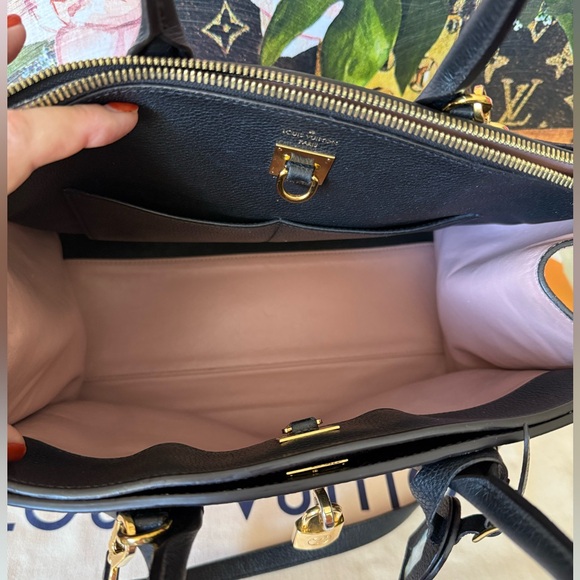 Louis Vuitton Taurillon Pink /Black Leather City Steamer Bag - Picture 17 of 17